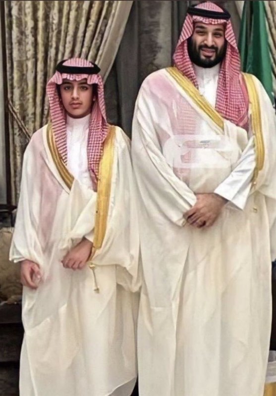 انتشار معنادار عکس فرزند بن سلمان برای اولین بار + عکس 2