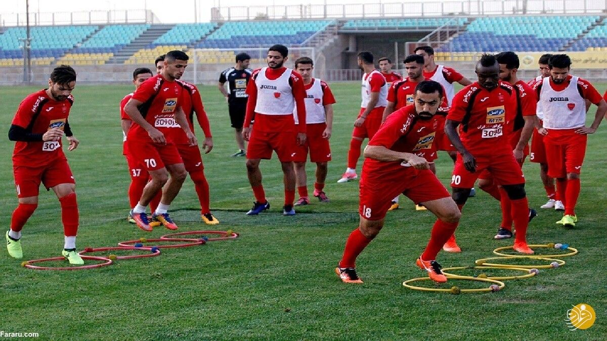 اعتصاب عجیب بازیکنان پرسپولیس در تمرین امروز