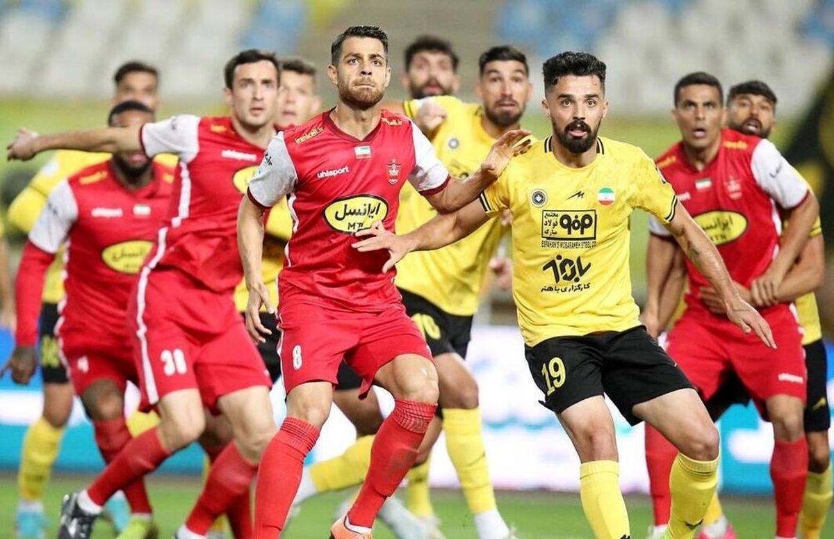 رقابت سپاهان و پرسپولیس با تماشاگر شد