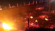 یک اقامتگاه بومگردی در چابهار معروف به آتش کشیده شد